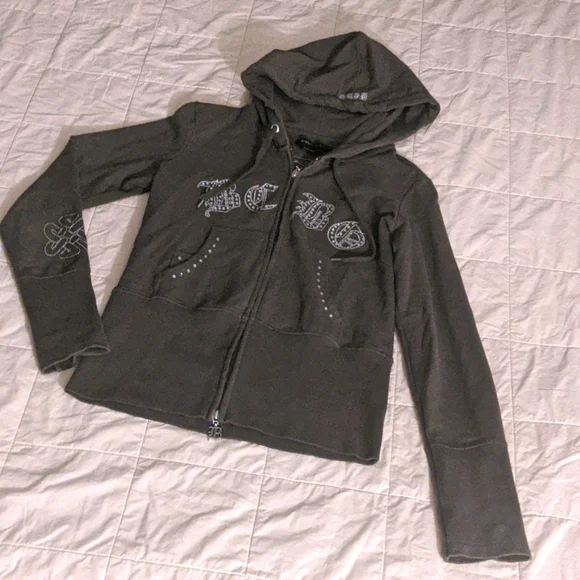 BCBG MAXAZRIA women's zip up hoodie - Picture 3 of 11